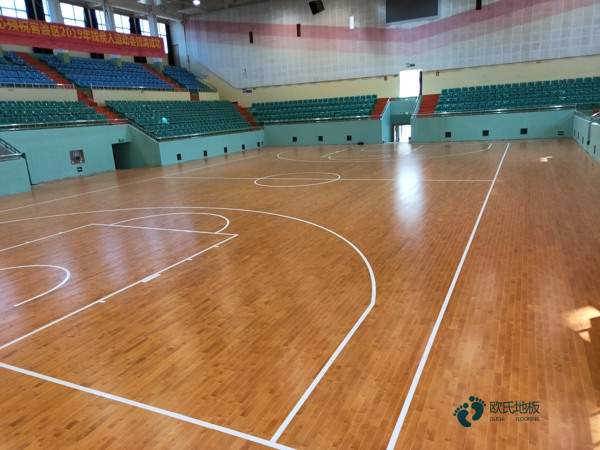 楓木運(yùn)動(dòng)籃球木地板清潔保養(yǎng)
