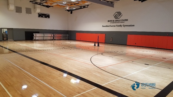 45度斜鋪龍骨體育運動地板廠家報價