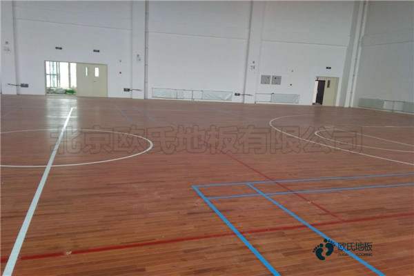 學(xué)校籃球場地木地板木紋型