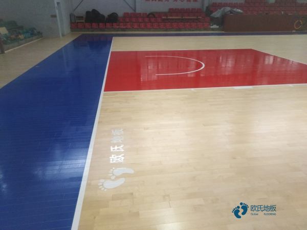 學(xué)?；@球場館木地板圖解