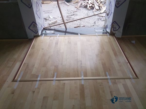 學校籃球場地地板減震