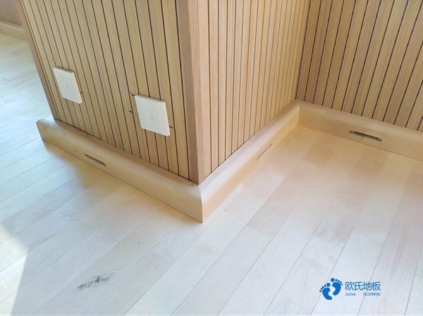 知名運動體育木地板施工流程