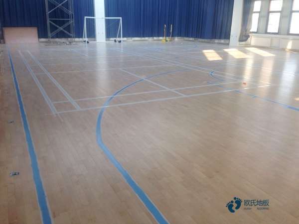 哪有體育籃球木地板價格行情