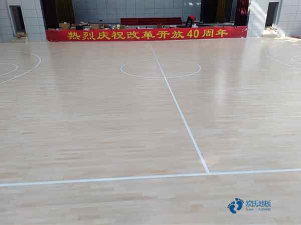 好看的體育籃球木地板價格表