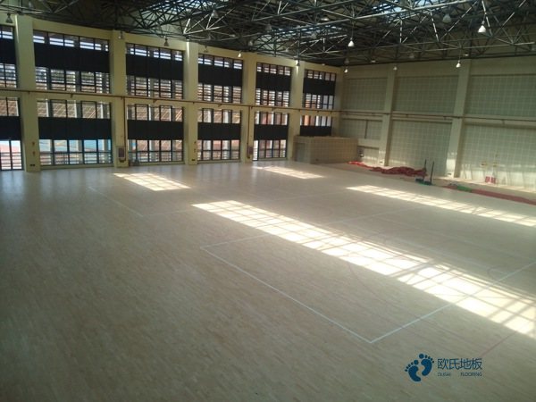 好看的體育籃球木地板價錢