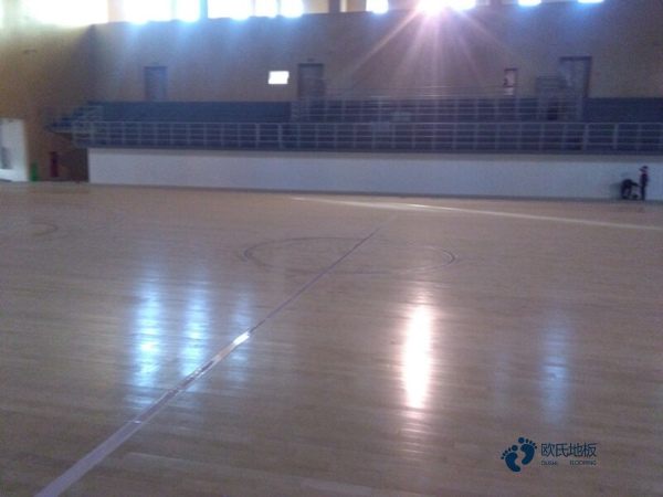 好看的體育籃球木地板價格