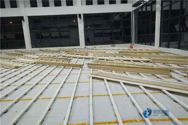 室內運動木地板結構形式