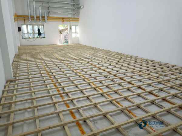 體育場館木地板修復1