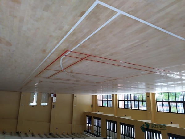 25厚籃球場地板哪個牌子環保1