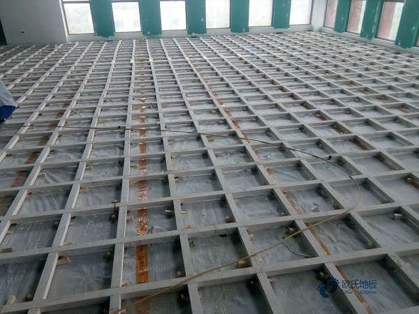 學(xué)校籃球場(chǎng)地地板木紋3