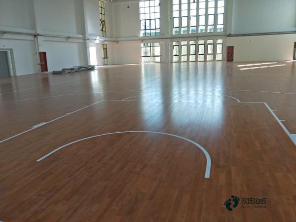 雙層龍骨運動場館地板保養3