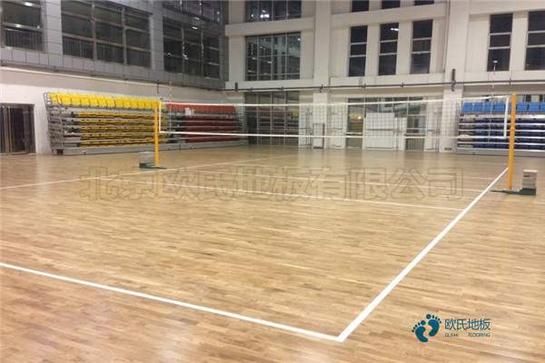 定制籃球運動木地板牌子2